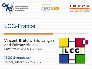 LCG-France