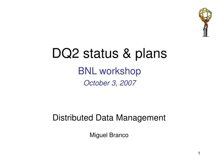 dq2 status plans