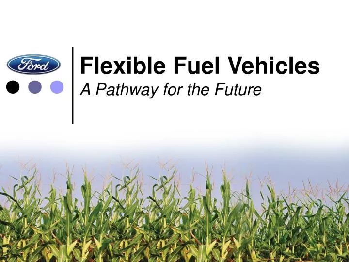 flexible fuel vehicles a pathway for the future