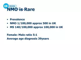 NMO is Rare