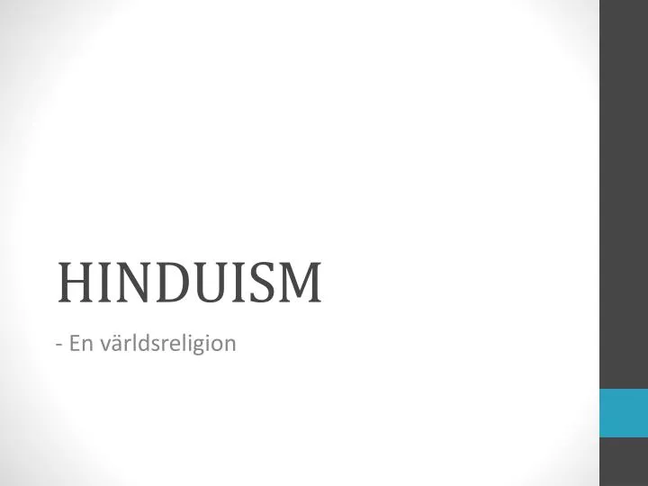 hinduism