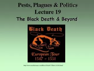 Pests, Plagues &amp; Politics Lecture 19