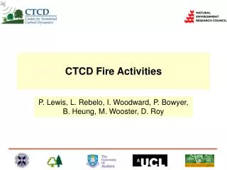 CTCD Fire Activities