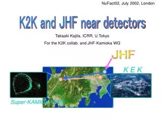 K2K and JHF near detectors