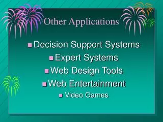 Other Applications