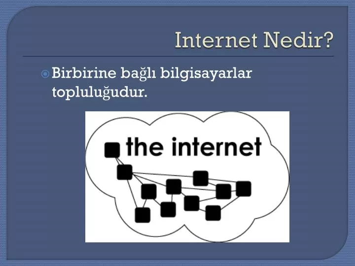 internet nedir
