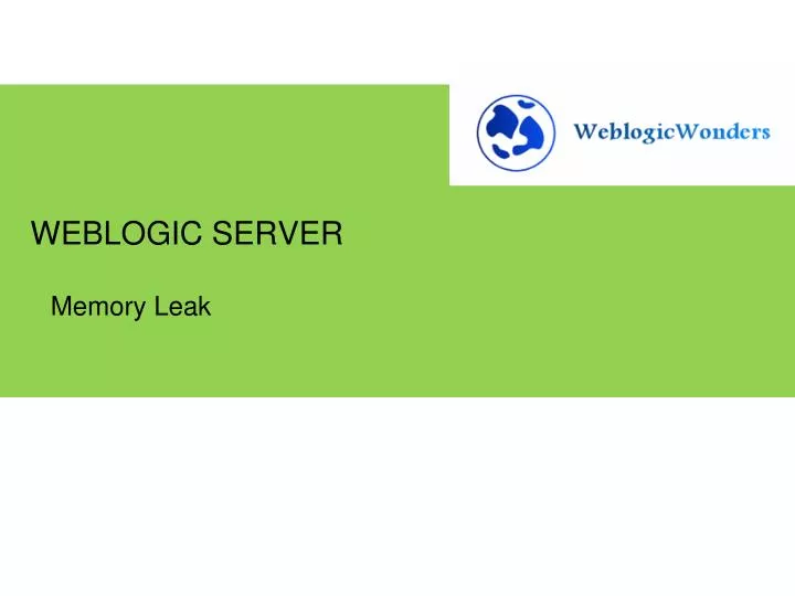 weblogic server