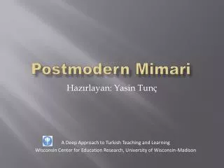 postmodern m i mari