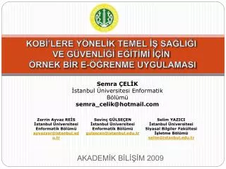 akadem k b l m 2009