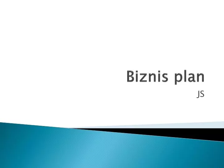 b iznis plan