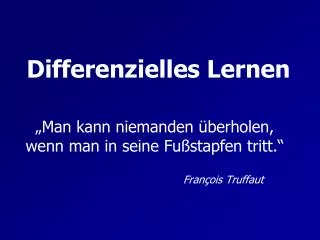 differenzielles lernen