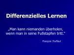 Differenzielles Lernen - slide 1