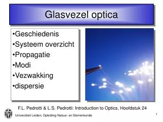 glasvezel optica
