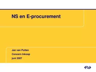 ns en e procurement