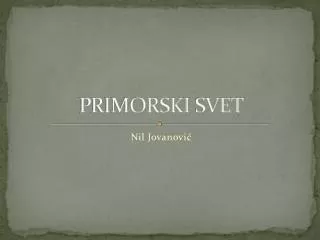 primorski svet