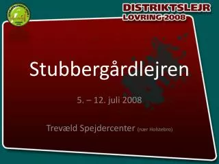 stubberg rdlejren