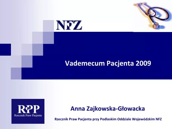 vademecum pacjenta 2009