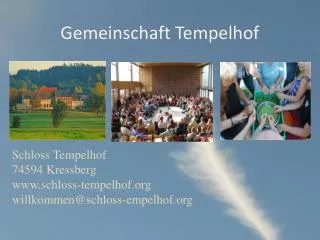 gemeinschaft tempelhof