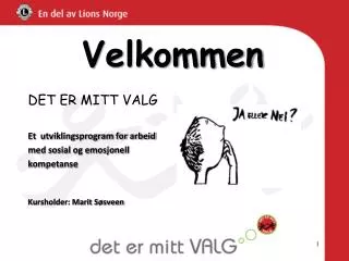 velkommen