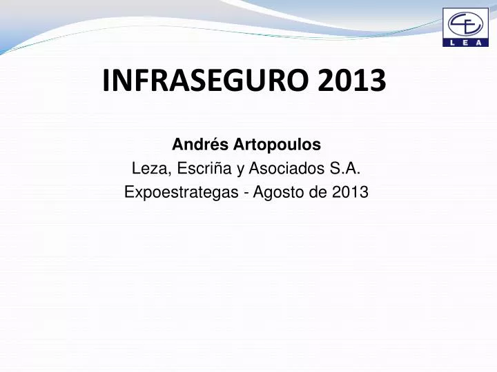 infraseguro 2013