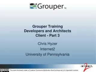 Grouper Training Developers and Architects Client - Part 3