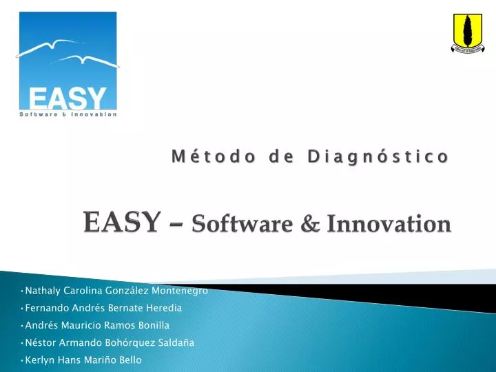 m todo de diagn stico easy software innovation