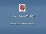 TRAINING DIVISION - slide 1