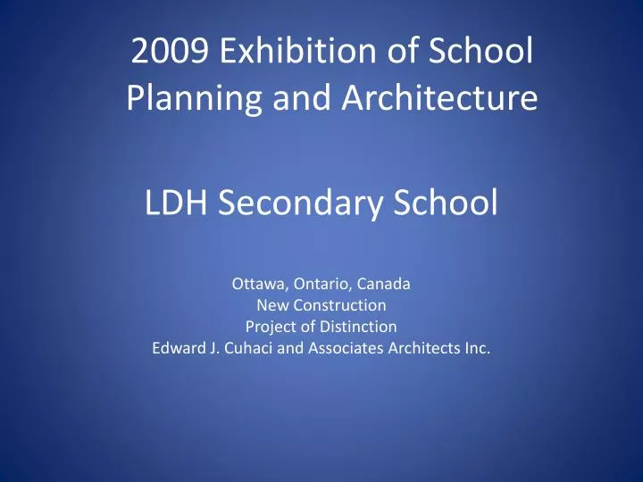 ldh secondary school