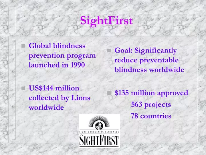 sightfirst