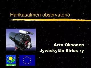 hankasalmen observatorio