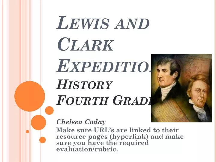 lewis and clark expedition history fourth grade