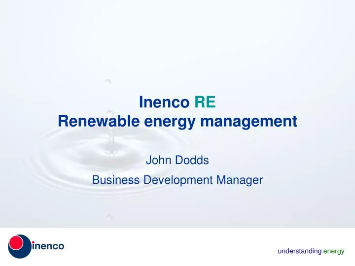 inenco re renewable energy management