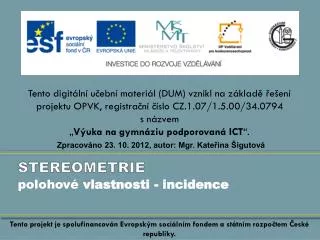 stereometrie
