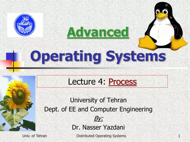 advanced operating systems