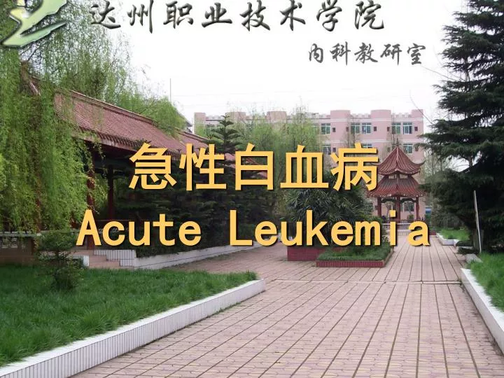 acute leukemia