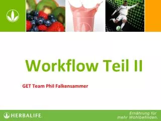 workflow teil ii