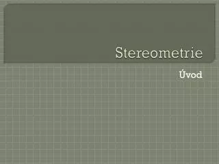 stereometrie