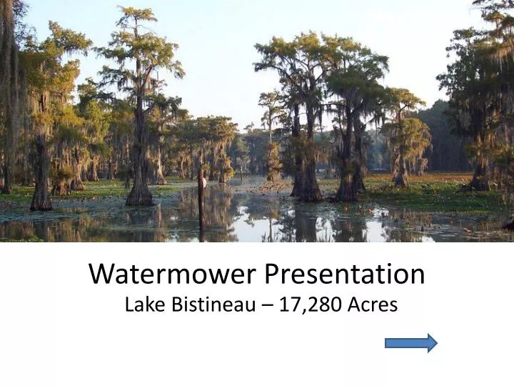 watermower presentation