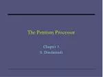 The Pentium Processor - slide 1