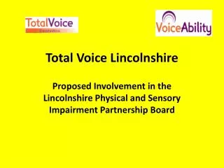 Total Voice Lincolnshire