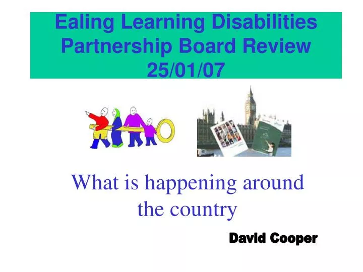 ealing learning disabilities partnership board review 25 01 07