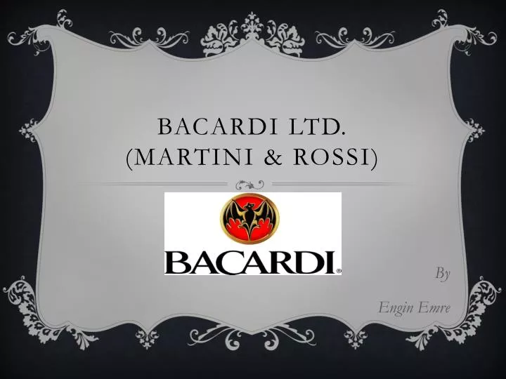 bacardi ltd martini rossi