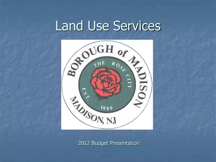 land use services