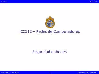 IIC2512 – Redes de Computadores