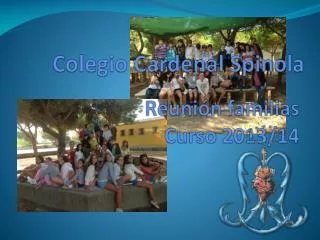 reuni n familias curso 2013 14