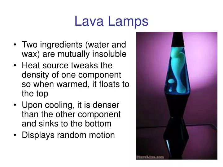 lava lamps