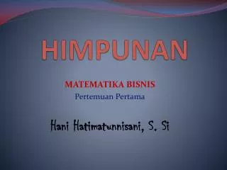 himpunan