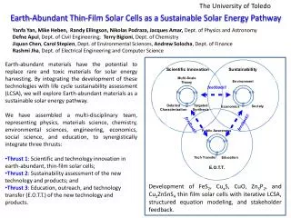 Earth-Abundant Thin-Film Solar Cells as a Sustainable Solar Energy Pathway