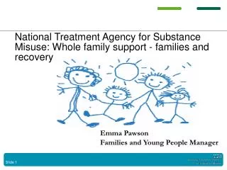 National Treatment Agency for Substance Misuse: Whole family support - families and recovery