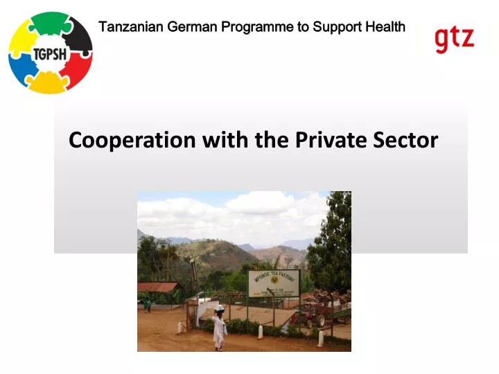 cooperation with the private sector